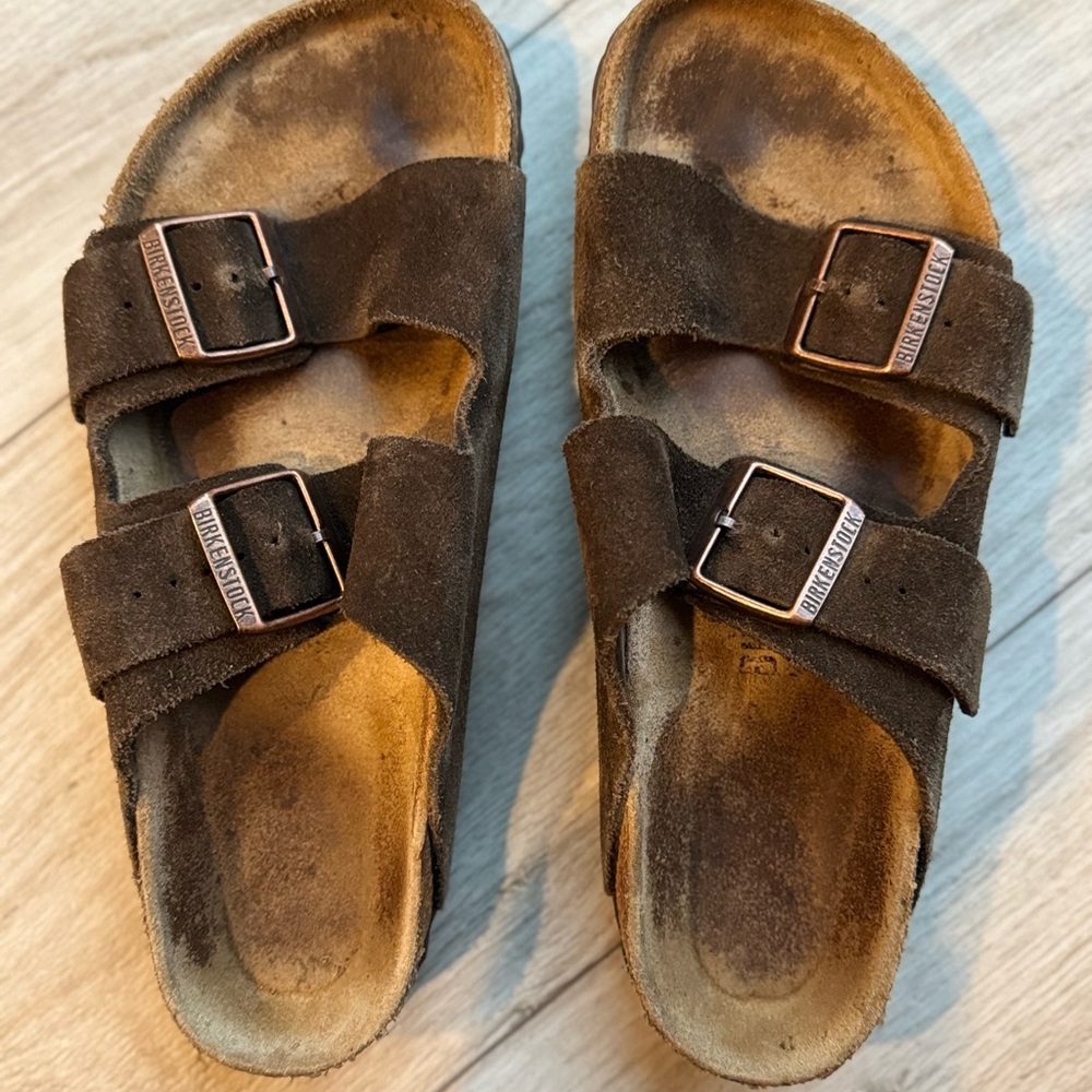 Birkenstock Brown Suede Sandals